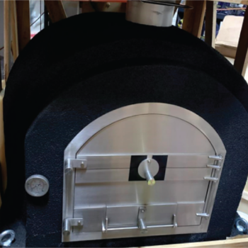 Missionplus steel black oven 36in